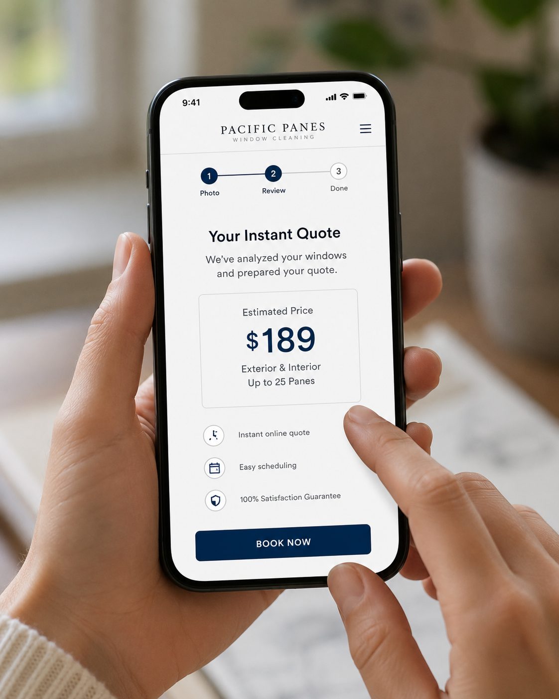 Get your price in 60 seconds